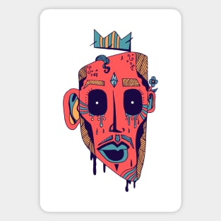 Retro Triad Strange King Juan Magnet